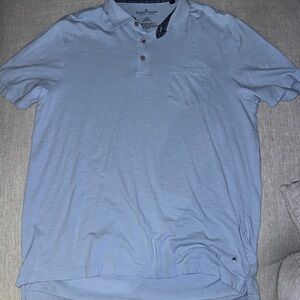 Tailor Vintage Light Blue Polo Shirt